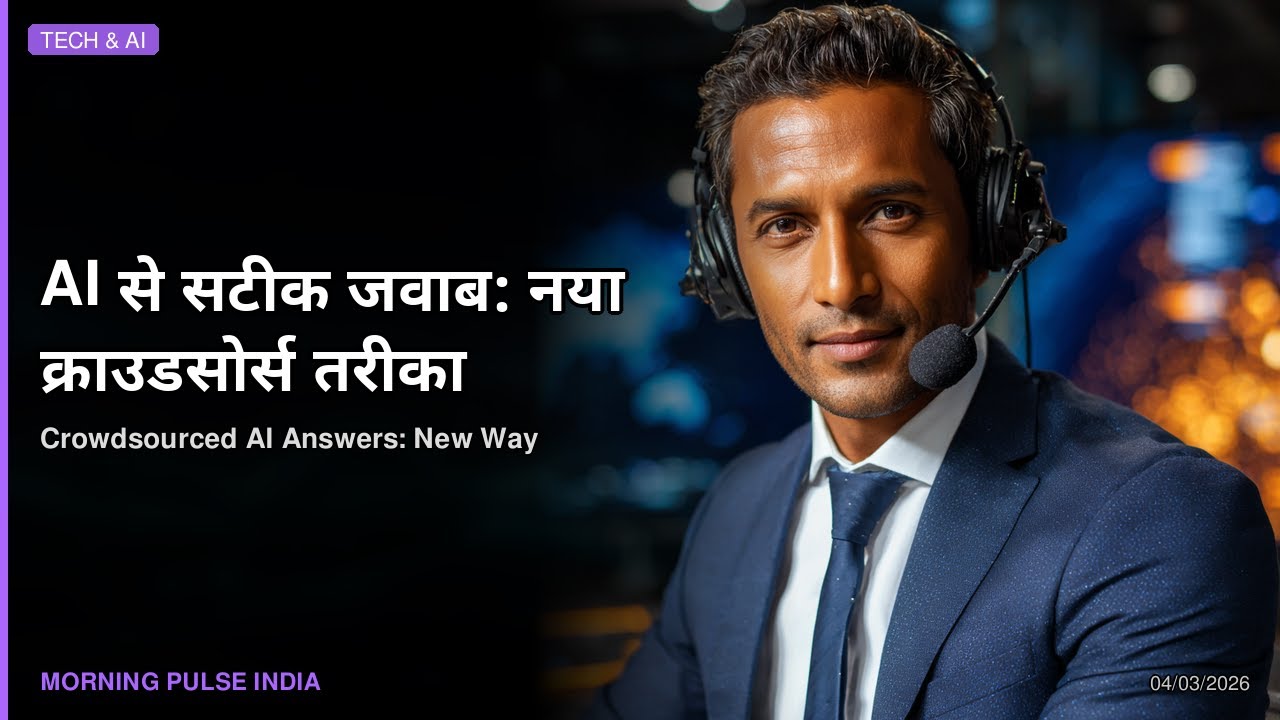 AI से सटीक जवाब: नया क्राउडसोर्स तरीका | Crowdsourced AI Answers: New Way | March 04, 2026