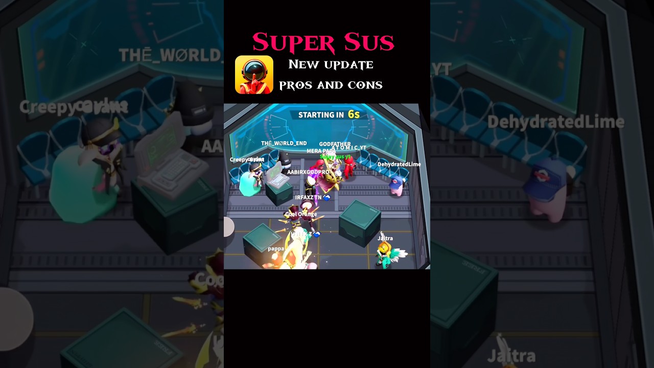 Super Sus New Map Update! (1.70.15) &ndash; Pros, Cons #supersus #supersusupdate #gaming #supersusshorts