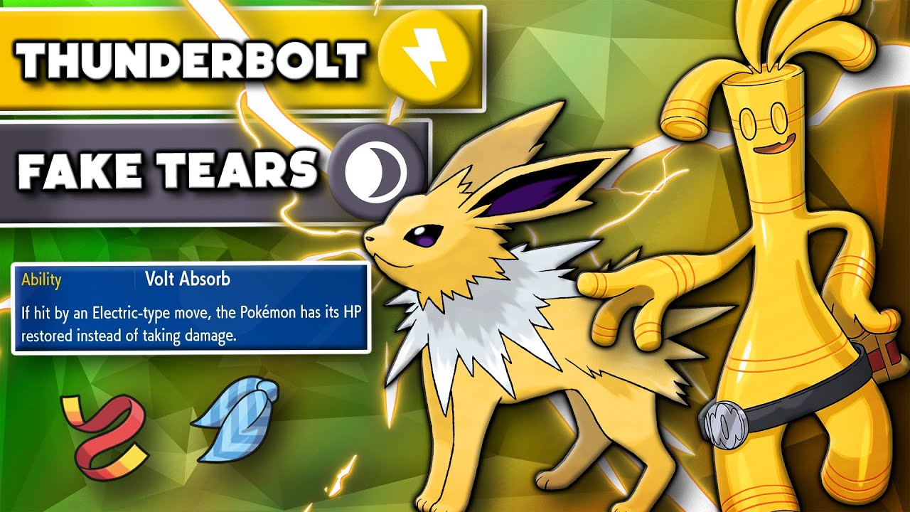 FAKE TEARS JOLTEON Makes Any Special Attacker BROKEN In Ranked Regulation H