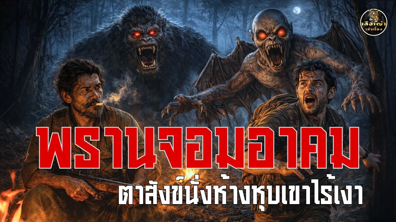 พรานจอมอาคม ตาสังข์นั่งห้างหุบเขาไร้เงา