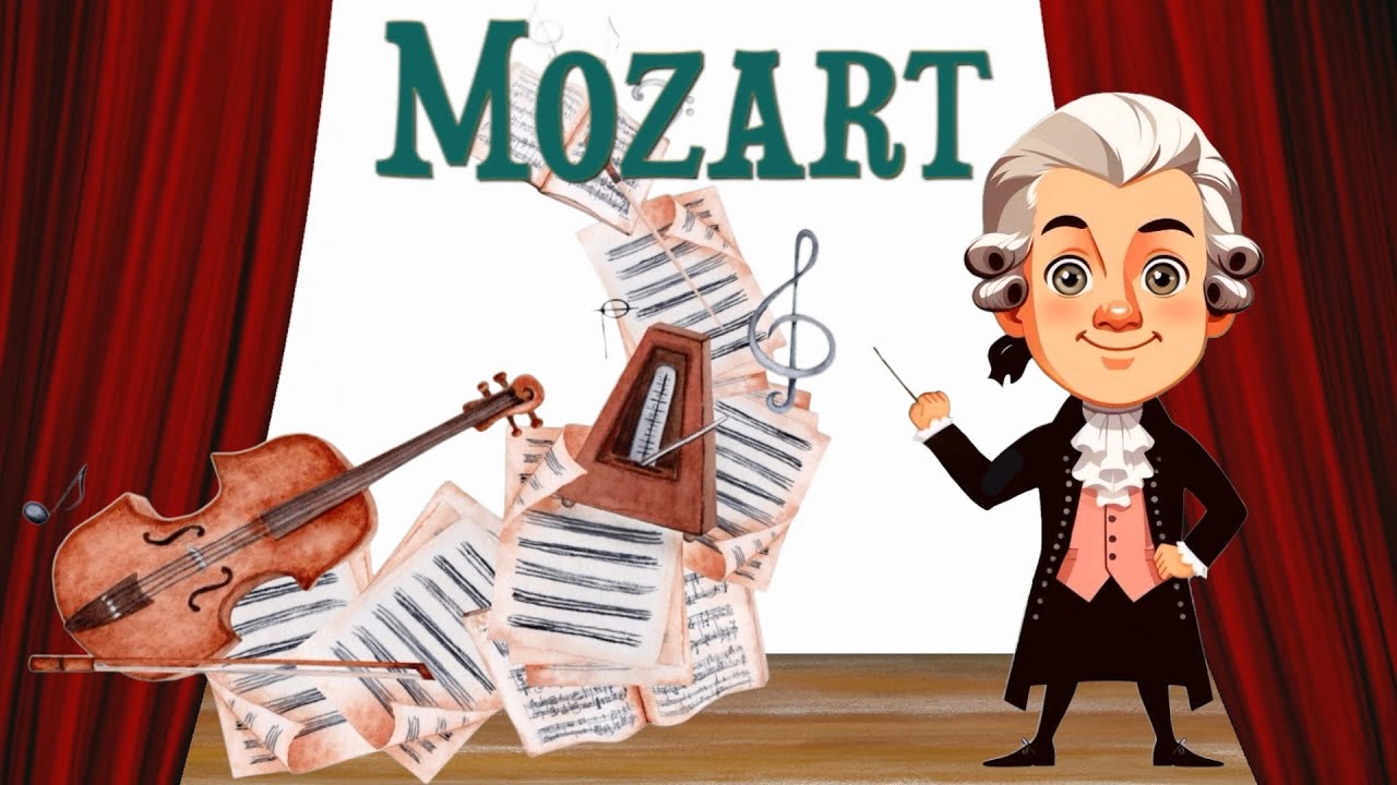 Alla scoperta di MOZART - Storia della musica per bambini 🎶