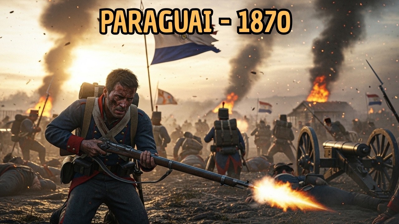 Como Foi Guerra do Paraguai (1864-1870) — O Conflito Mais Mortal da História da América do Sul