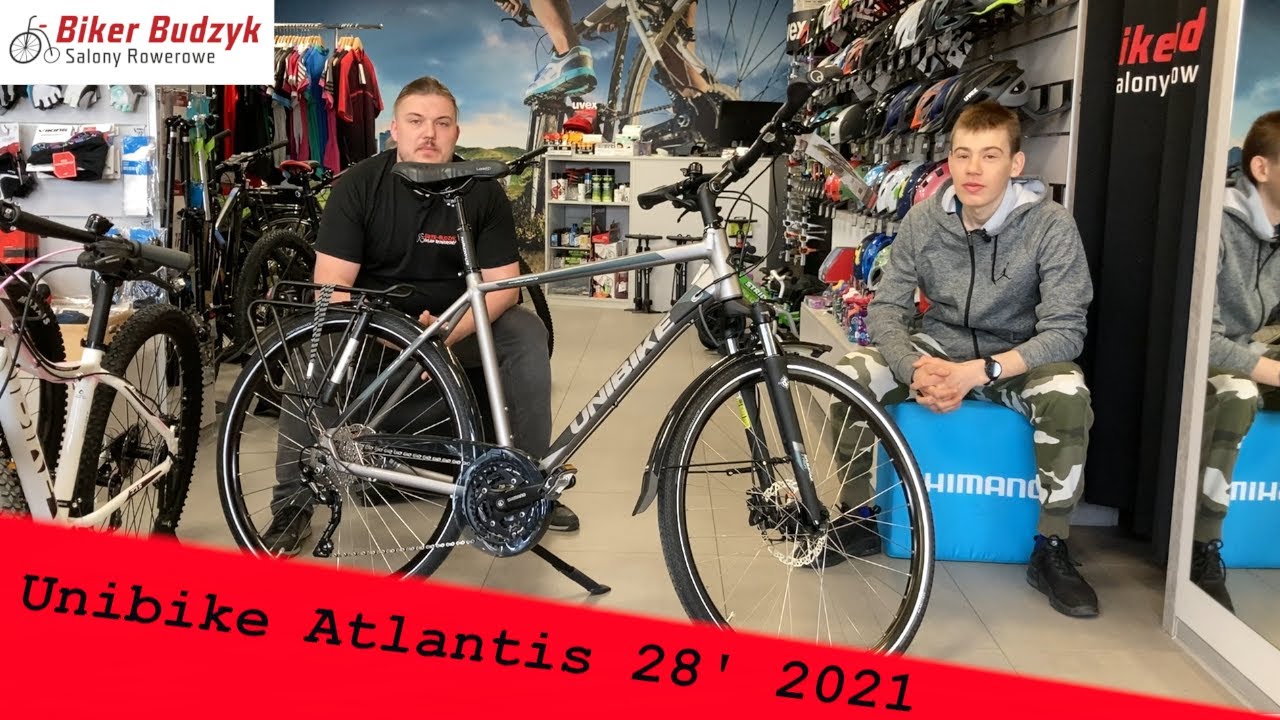 Unibike Atlantis 28' 2021 | Prezentacja | Rowery w Biker-Budzyk