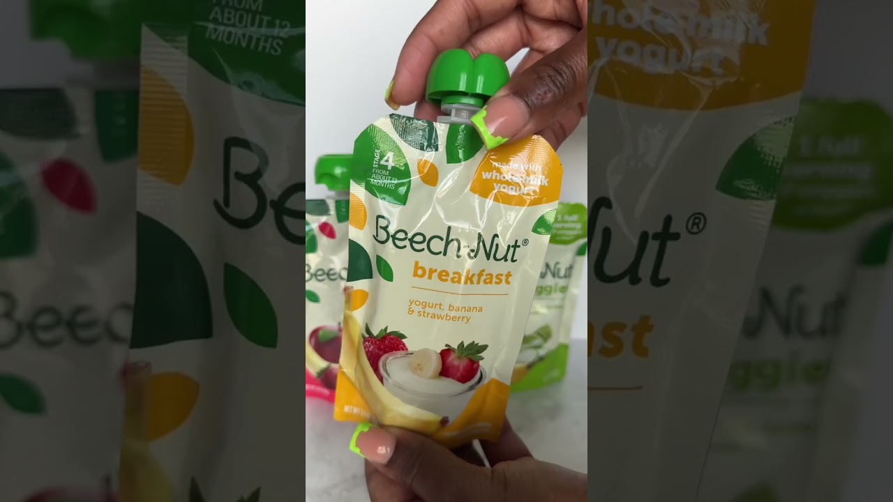 Try Beech-Nut Fruities, Veggies & Breakfast Pouches 🥰