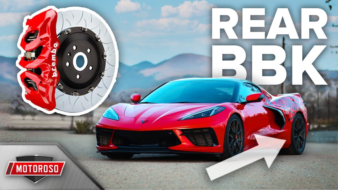 Rear BBK for the C8 Corvette - Brembo GT Big Brake Kit w/ BM6 Alien Fist Caliper