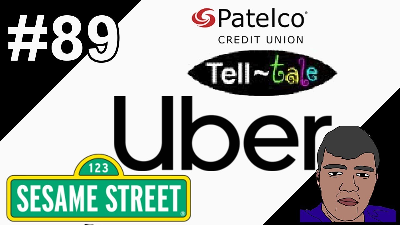 ИСТОРИЯ ЛОГОТИПА №89 — Uber, Sesame Street, Patelco Credit Union и Tell-Tale Productions