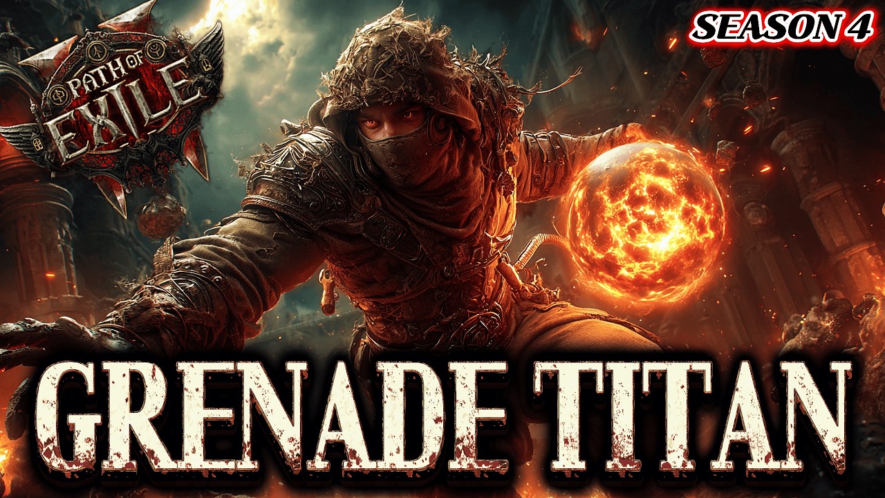 [0.4] PoE 2 GRENADE TITAN | Uber Arbiter & Zarokh(6 man) | Warrior Build | Path of exile 2