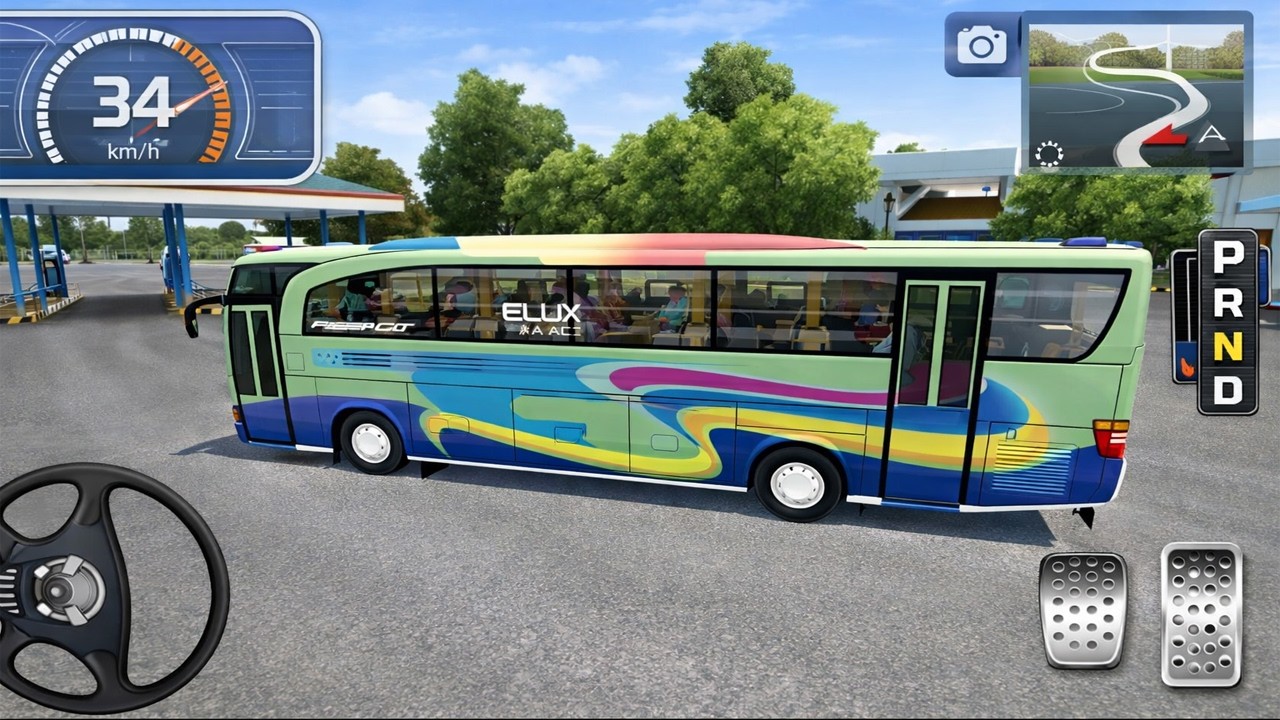 Highway Indonesia Bus Simulator Gameplay – Realistic Bus Driving Indonesian | Indo Drive Games