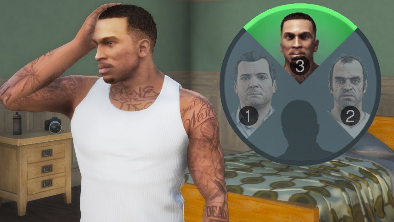 РАЗБЛОКИРУЙТЕ Карла Джонсона в GTA 5! (Играйте за CJ)