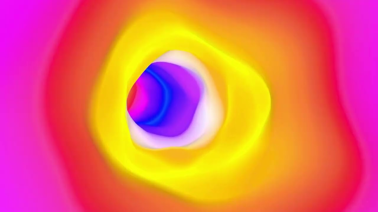 🌈 “30 Minutes of Endless Rainbow Tunnel | Hypnotic Neon Corridor + Energy Wave Beats!” ⚡🎶