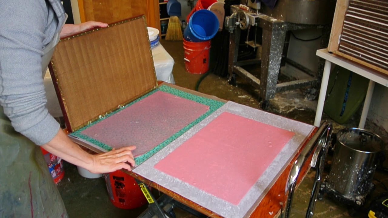 Couching & Transferring Thin Sheets