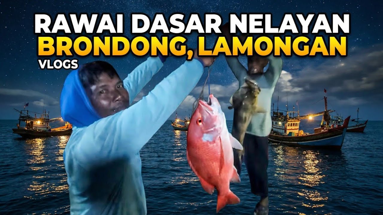 rawai dasar bottom longline brondong lamongan