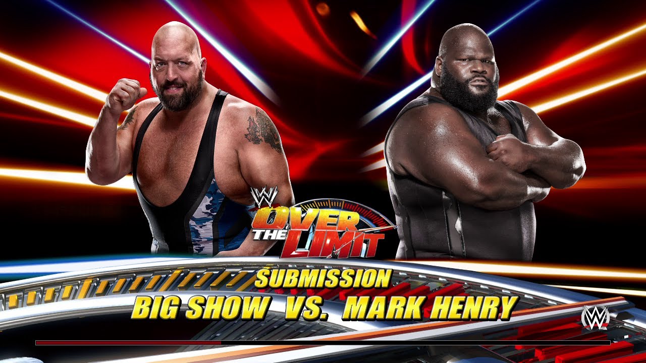 WWE 2K15 - Big Show VS Mark Henry - SUBMISSION MATCH #wwe