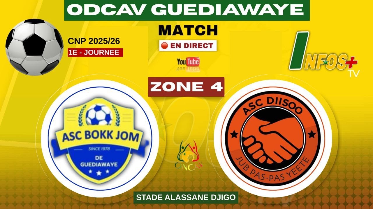 EN DIRECT  NAVETANE  GUEDIAWAYE 2025 /  ZONE 4 | BOKK  JOM  VS  DISSOT