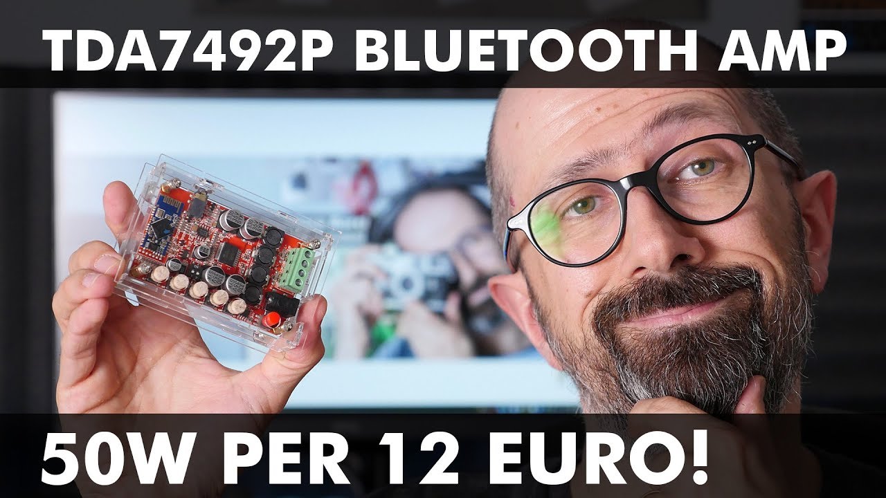TDA7492P BLUETOOTH AMP: 50W PER 12 EURO!