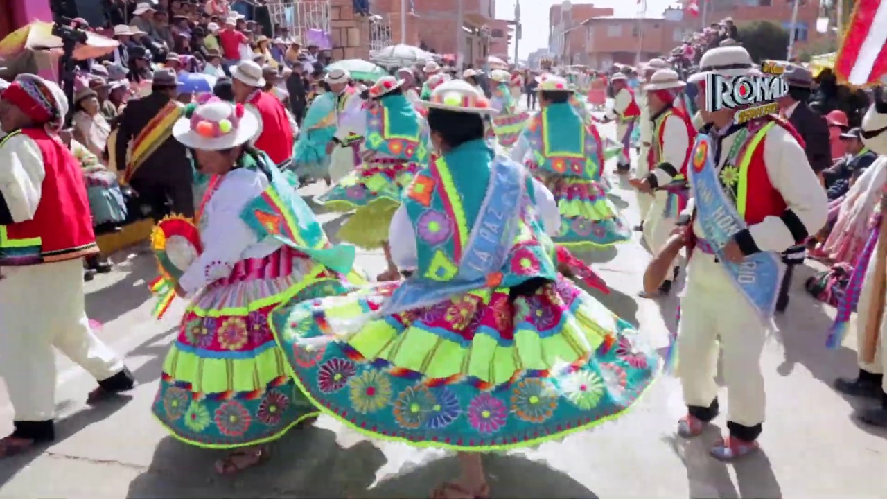 ROSASPATEÑOS DES DE BOLIVIA ▷EN HONOR A NUESTRA VIRGEN DE ASUNCIÓN 2019  DANZA LOS MOLLOS