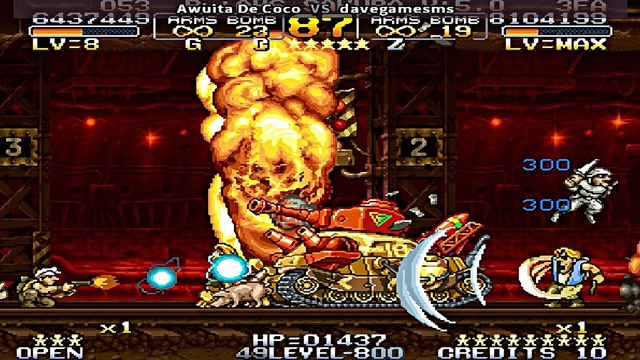 Metal Slug X  (Legendary Unlimited Fire, Hack) - Awuita De Coco & davegamesms