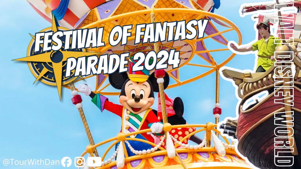 [4K] Disney Festival of Fantasy Parade 2024