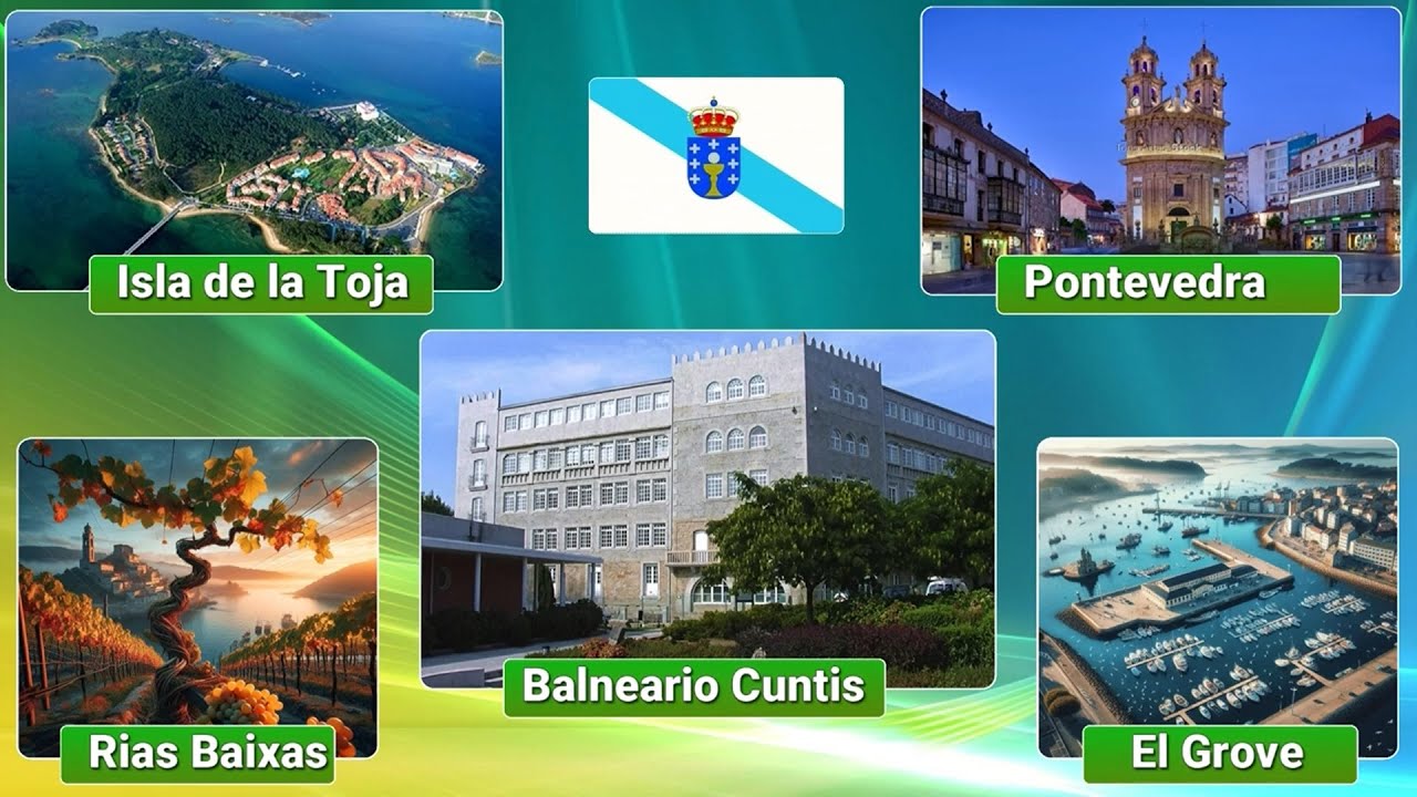 Balneario de Cuntis 2024 2&ordm; a&ntilde;o,  Rias Baixas, El Grove, Pontevedra, Isla de la Toja