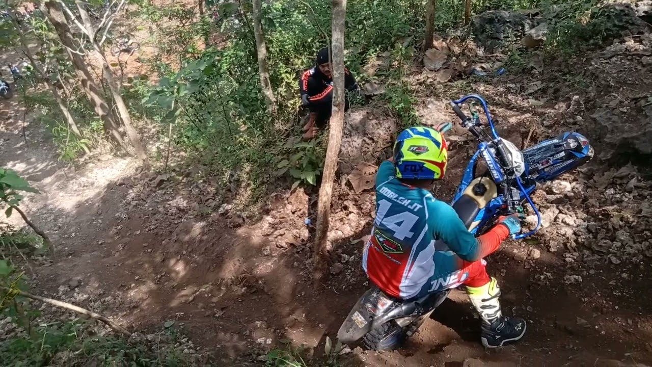 Tanjakan Ekstrim trail adventure dalam Syawalan GTC dan KURAWA Yogyakarta