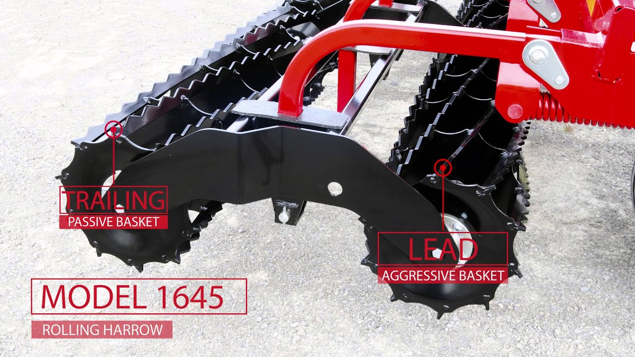 Unverferth Rolling Harrow 1645 & 1645D