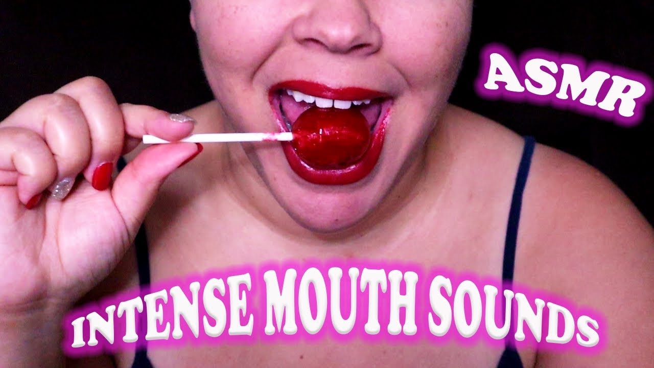 Lollipop Mouth Sounds | Gum Chewing | ASMR