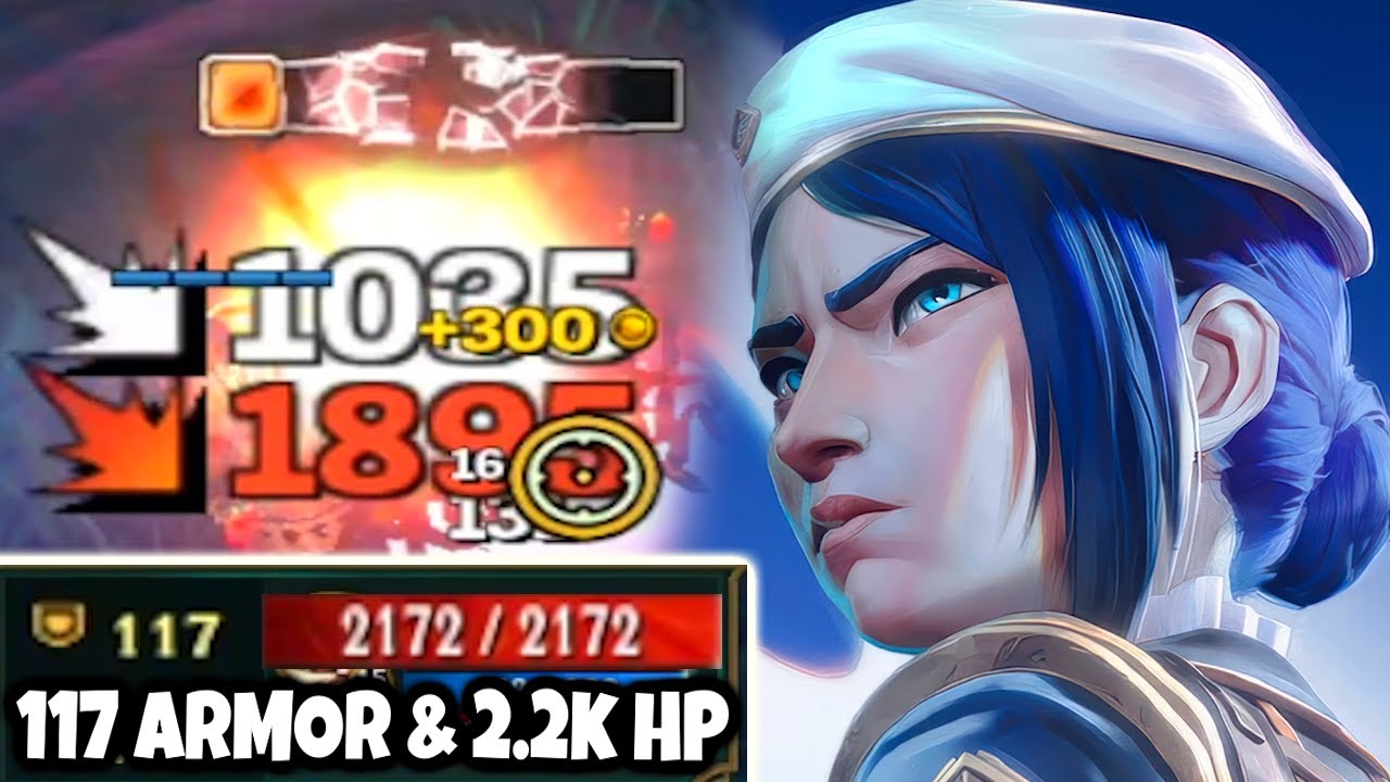 CAITLYN ONE-SHOTS ARE BACK. 100 to 0 WITH PLATED STEELCAPS.