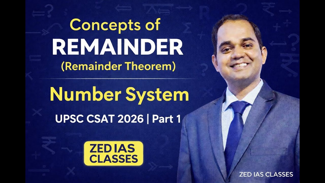 Remainder Theorem (Number System). Part 1