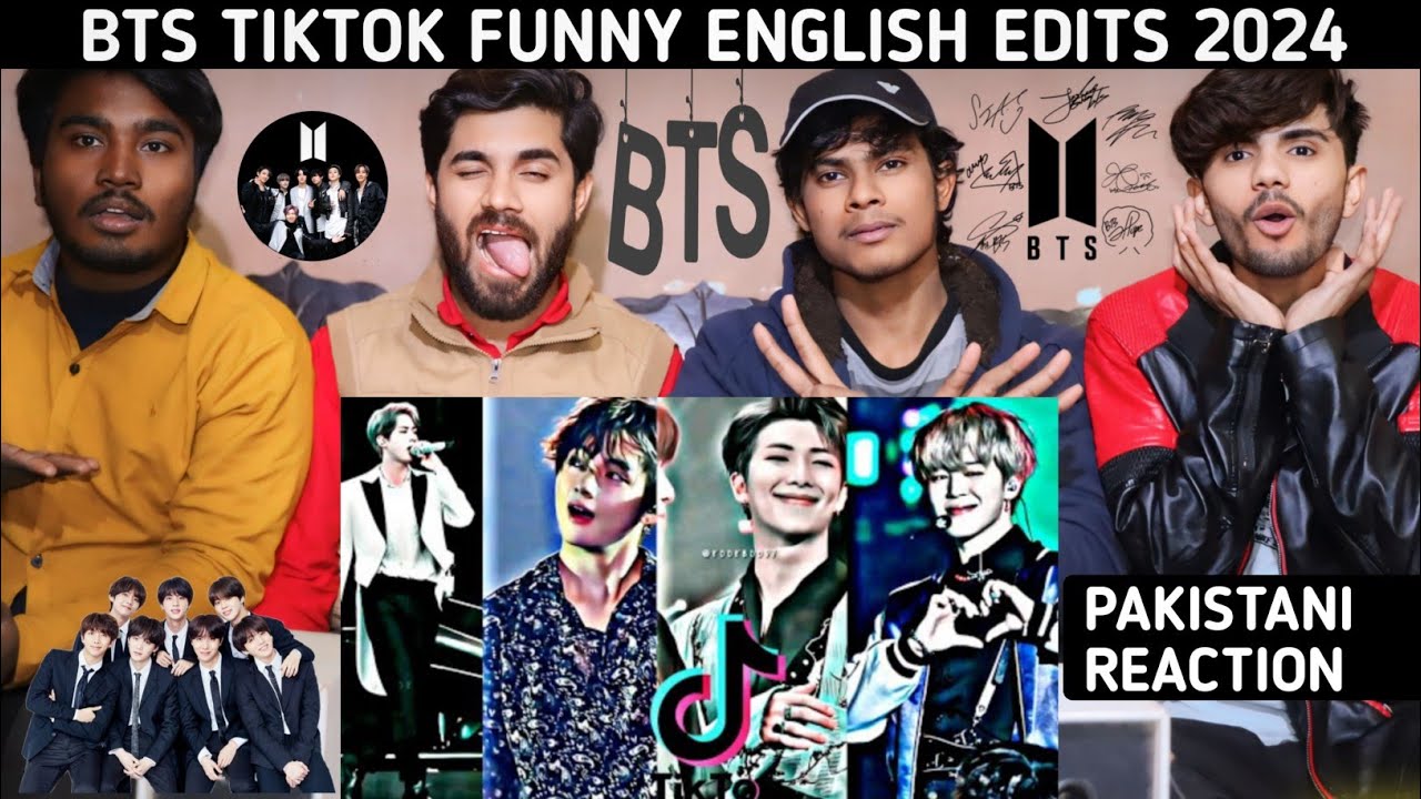 Bts TikTok English Edits Pakistani Reaction Haider