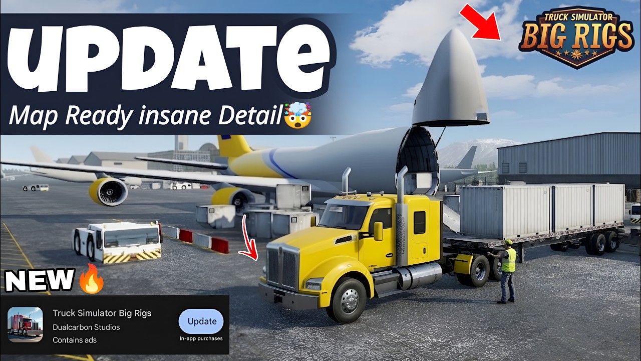 Truck Simulator Big Rigs NEW UPDATE - Seattle New Map Finally Releasing 🤯🎉