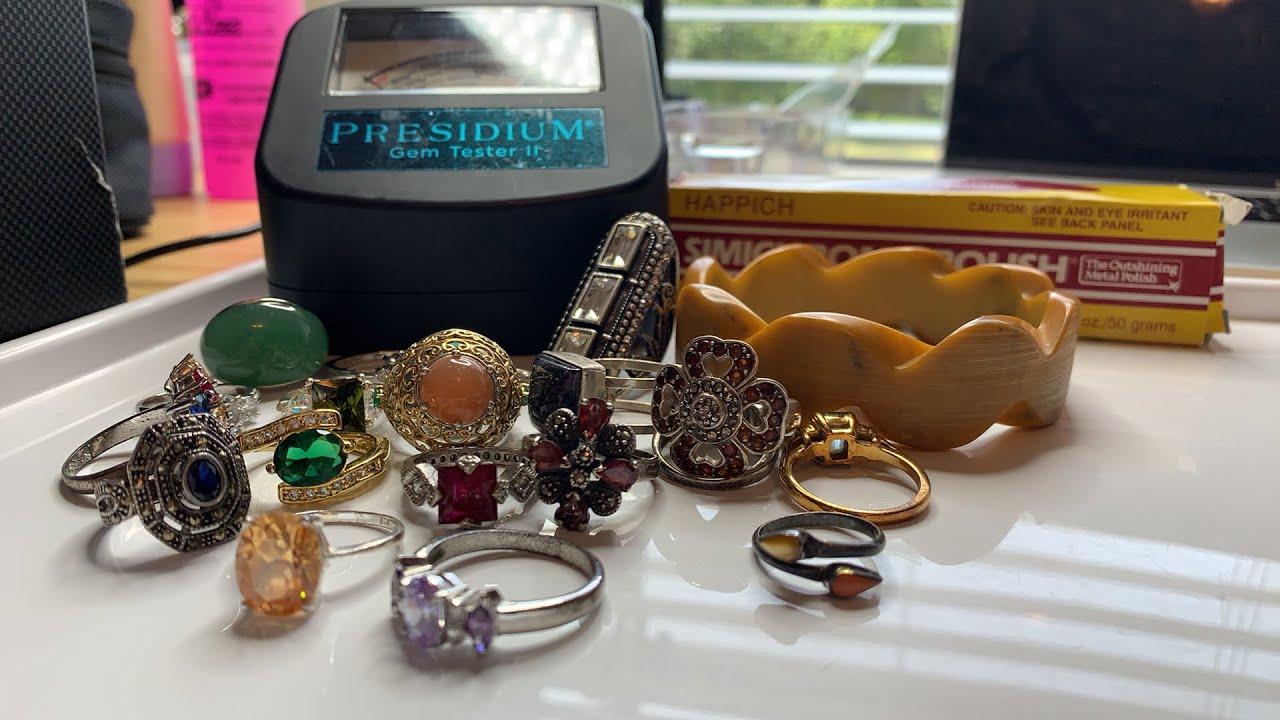Technical Difficulties. Testing Jewelry for EBay Listings | Gemstones Silver Bakelite