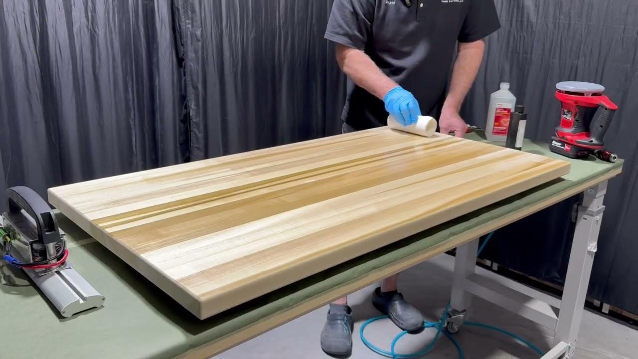 UV Cure Clean Armor Wood 716 - application tips and tricks