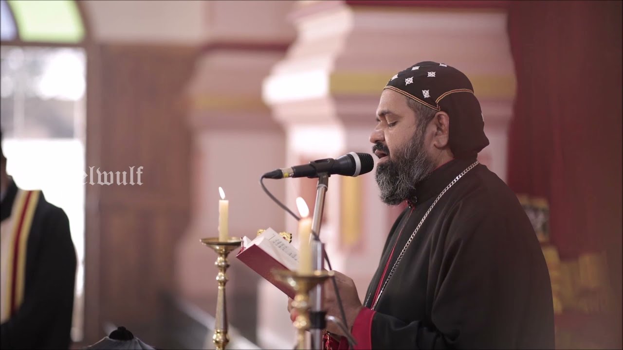 Issac Mor Osthatheos Metropolitan | Beautiful Holy Evangelion Reading | Syrian Orthodox Wedding