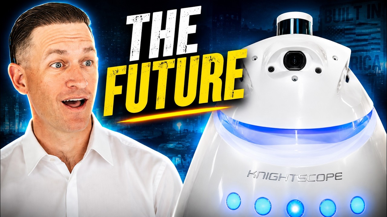 I Visited America's First Robot Security Company...You Won't Believe What I Saw