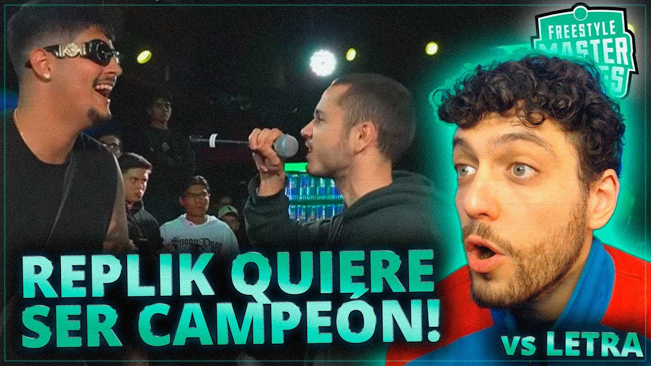 ¡REPLIK QUIERE SER CAMPEÓN! 👑👑  vs LETRA - FMS CARIBE 2025 J3