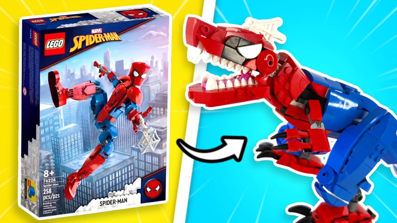 Я собрал LEGO Marvel без инструкции…