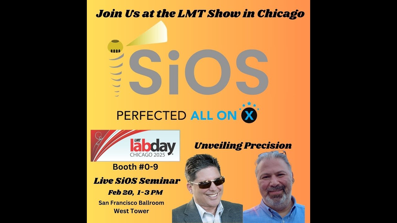 Dental event of the future. The SiOS Unveiling is here.