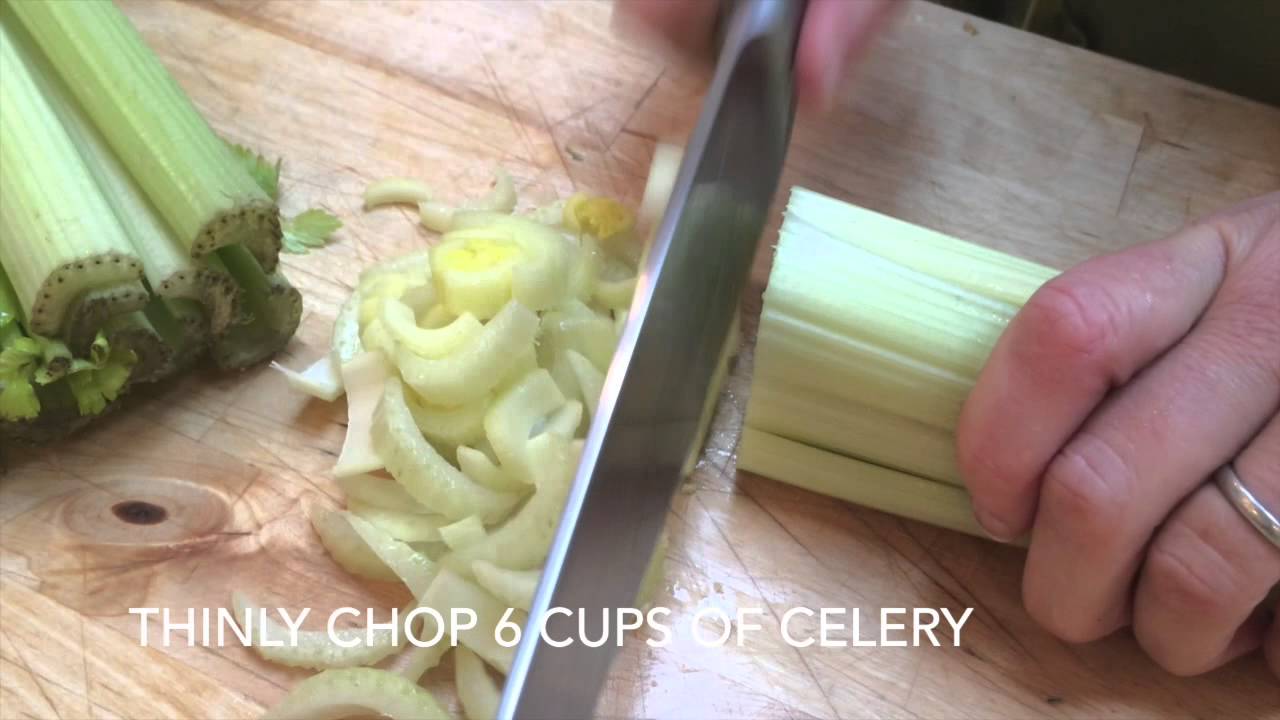 How to Make Classic Italian Celery Salad.