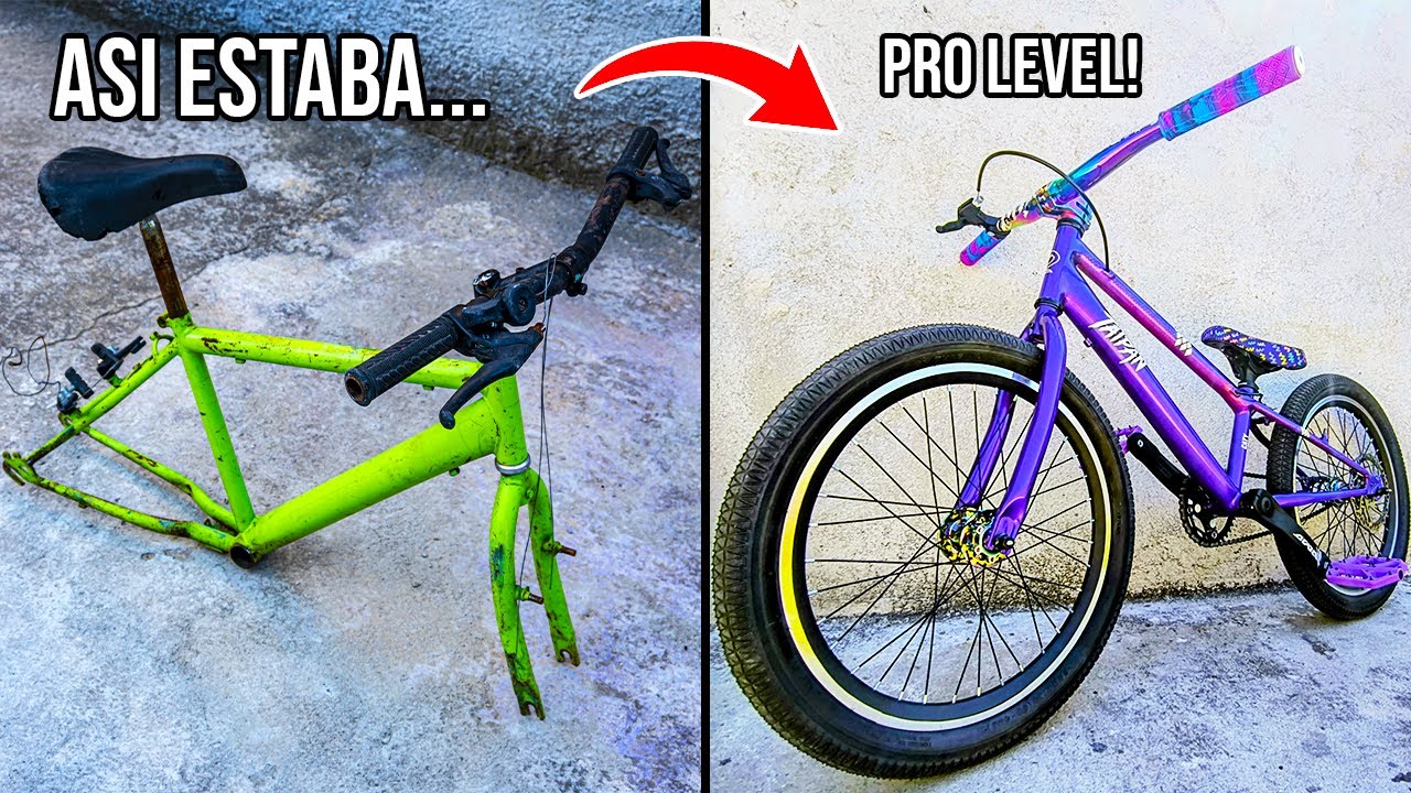 Convertí una Bici Basura en PRO | Restauración Extrema