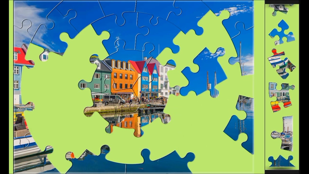 Torshavn Faroe Islands❤️😊 jigsaw puzzle🧩🧩 || @funpuzzle1122 