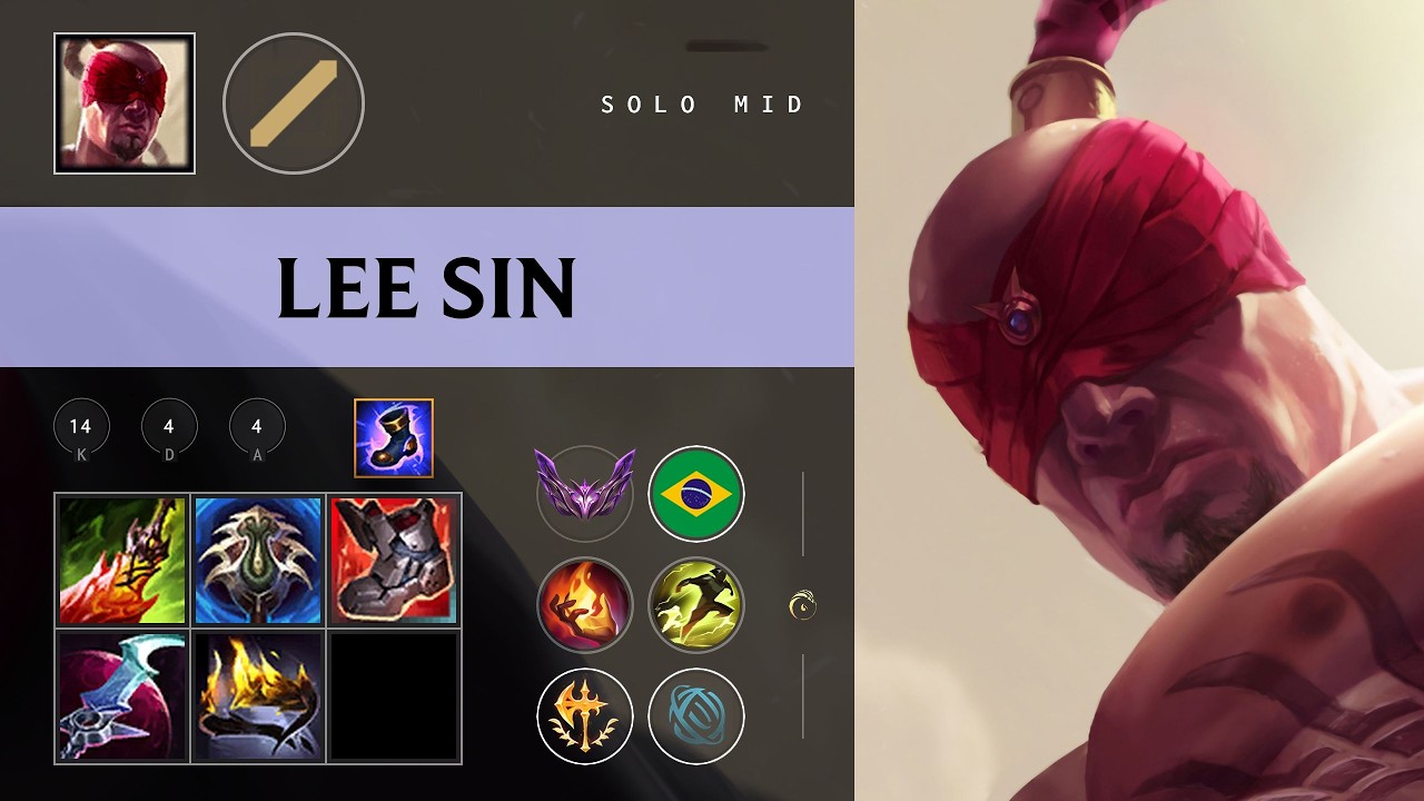 Lee Sin Mid vs Hwei - BR Master Patch 26.08