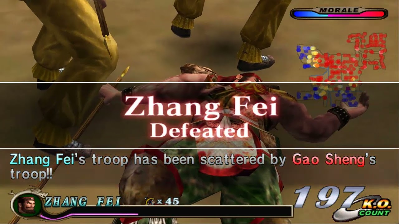 Dynasty Warriors 2 - Ultra Hard Difficulty Clearing All Stages part 1