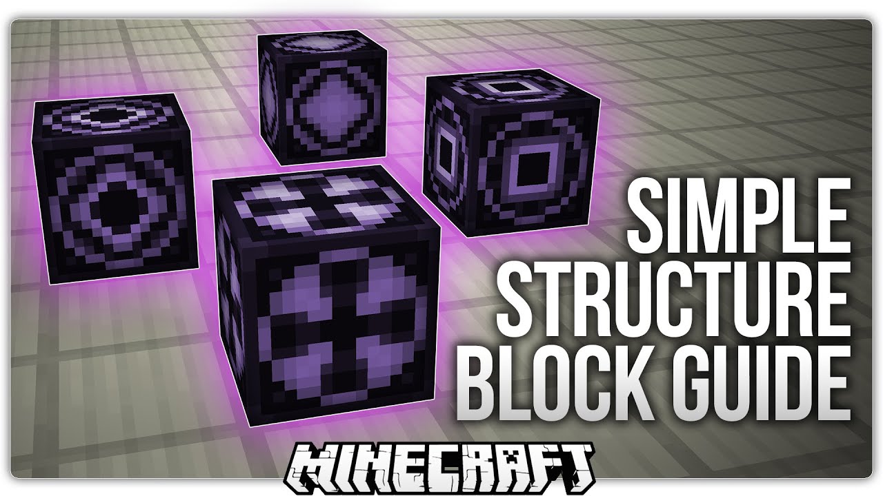 Minecraft 1.10 Structure Block Tutorial / Guide: Everything You NEED To Know!