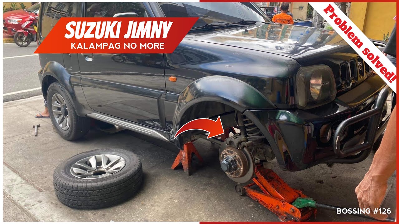 Suzuki Jimny Kalampag No More | Shock Absorber, Tie rod, Stabilizer Link Check & Repair / Replace