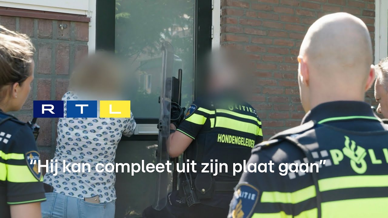 Politie trekt taser om agressieve verwarde man uit huis te halen | De Wijkagent