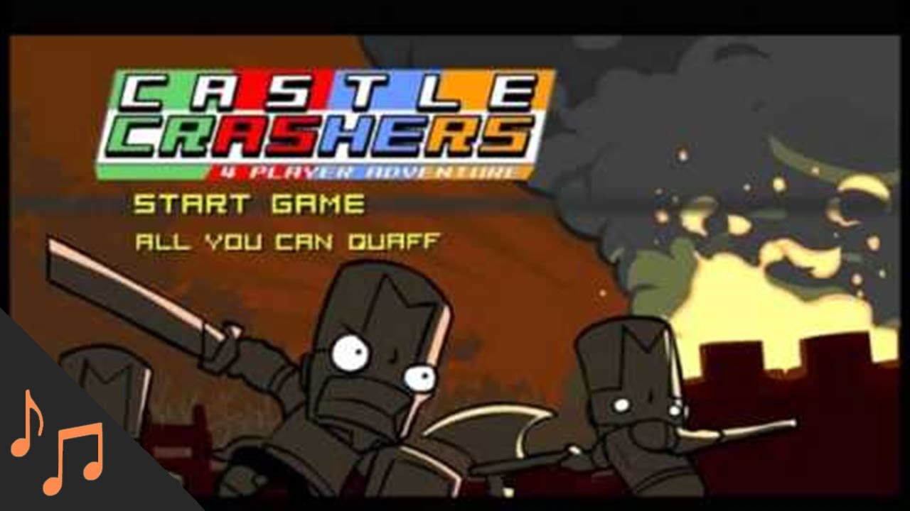 Castle Crashers Music - Four Brave Champions (Theme Music) [Official OST]