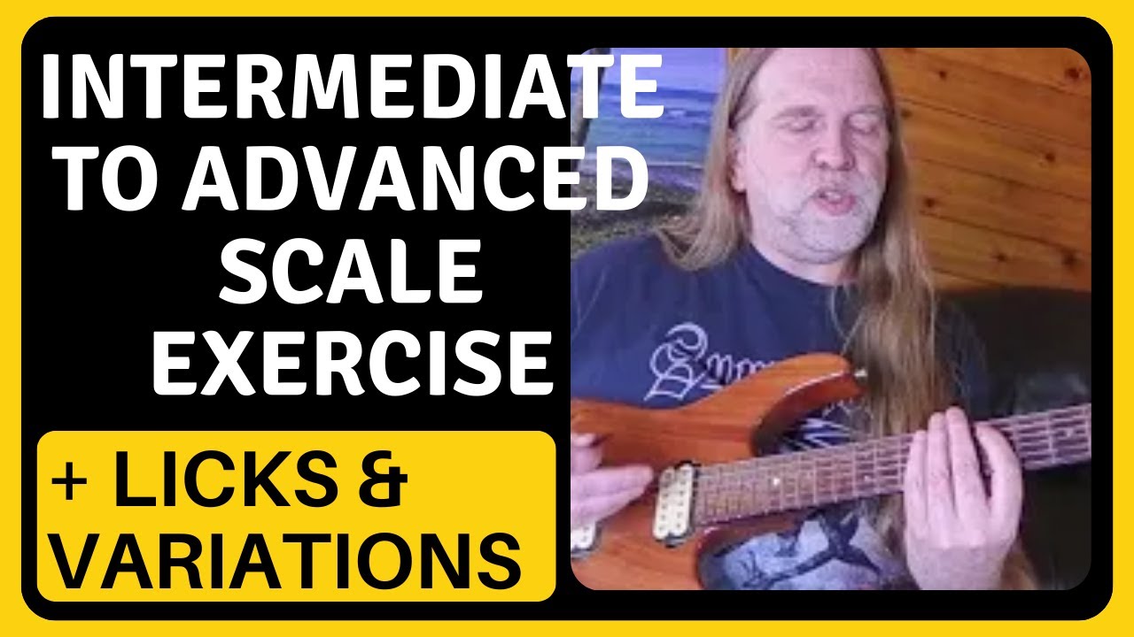 Simple But Challenging Scale Exercise + Licks & Variations