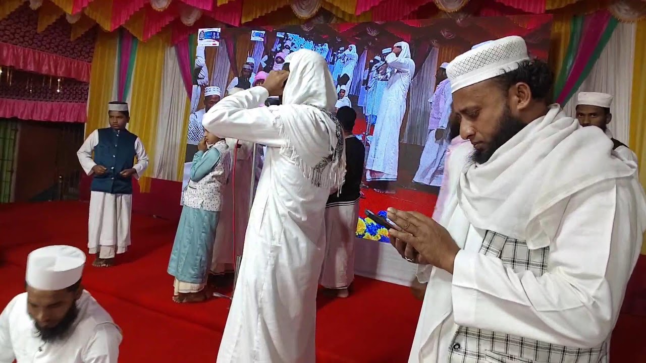 ভবানীপুর মাদ্রাসায় আজিমুশ্ শান বিদায়ী সংবর্ধনা অনুষ্ঠান