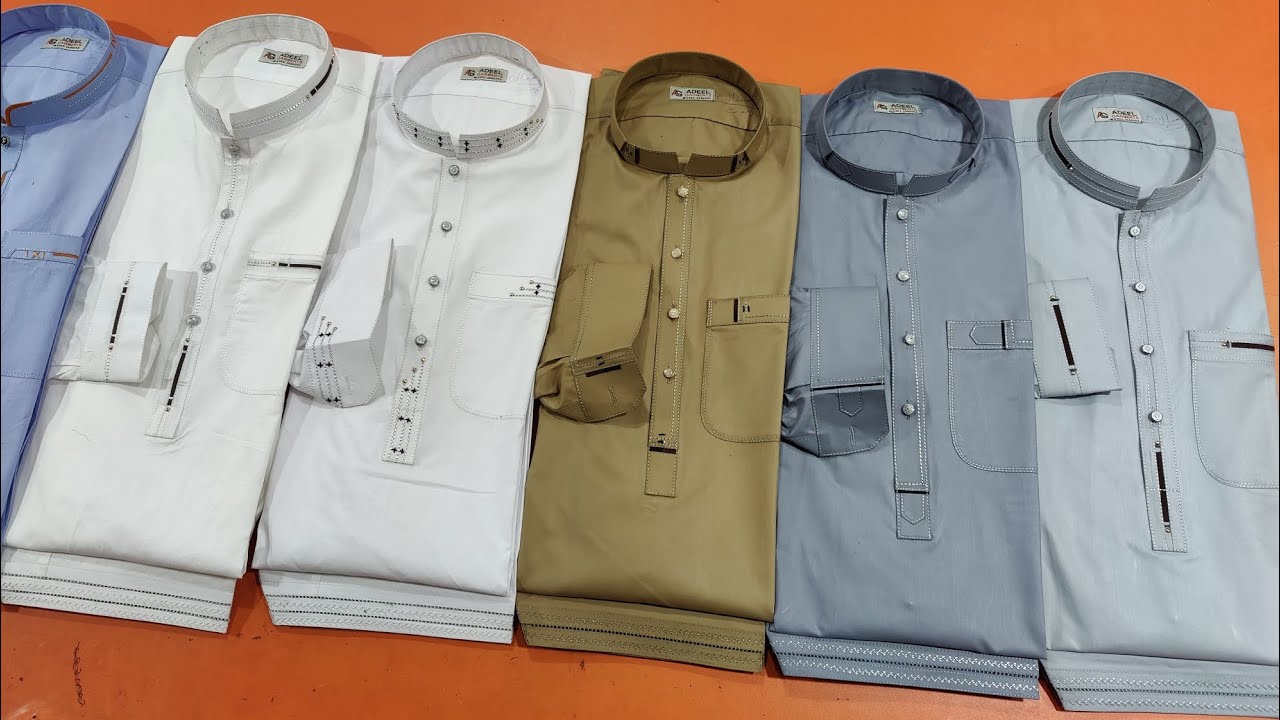 6 new latest treanding men's Shalwar qameez designs for Eid collection 2026