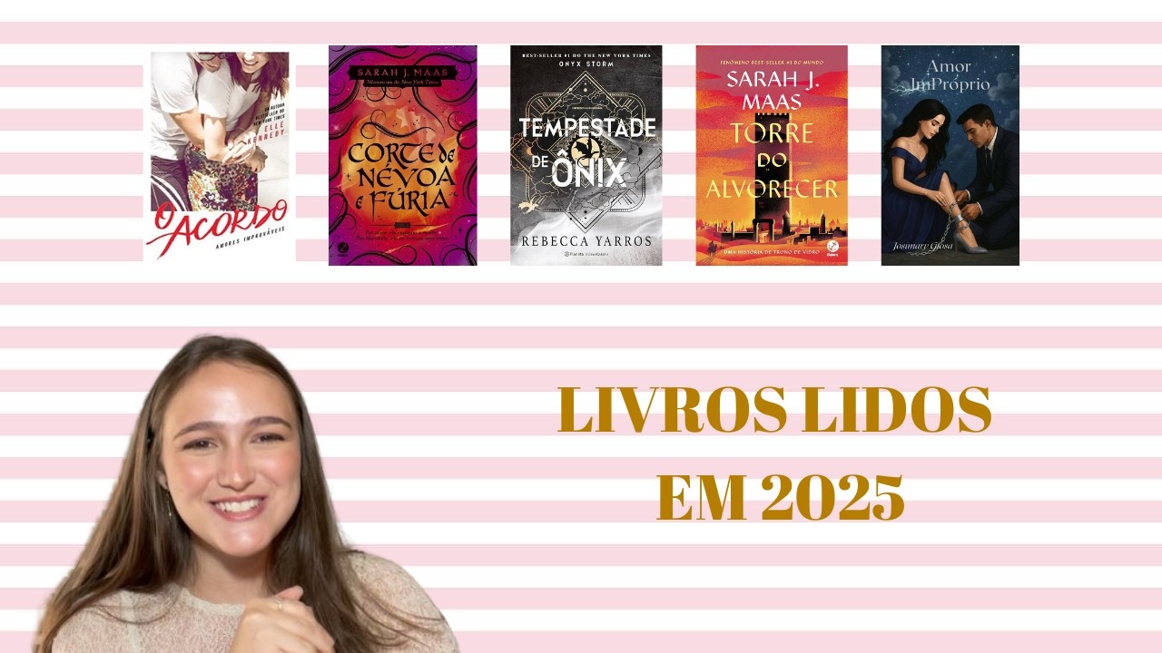 TODOS OS LIVROS QUE LI EM 2025